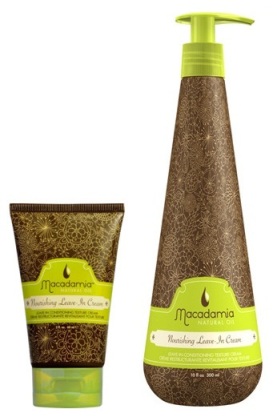 Несмываемый крем для волос - (Macadamia Nourishing Leave-in Cream)