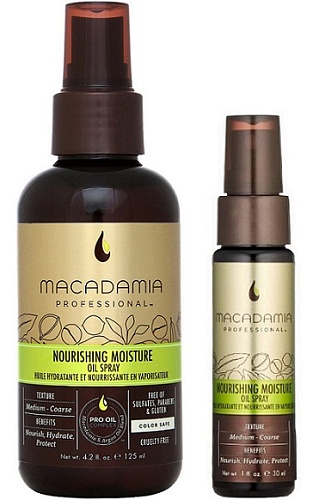 Масло-спрей  для сухих волос - (Macadamia Nourishing Moisture Oil Spray)