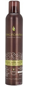 Финиш-спрей, Подвижная фиксация - (Macadamia Flex Hold Shaping Hairspray)