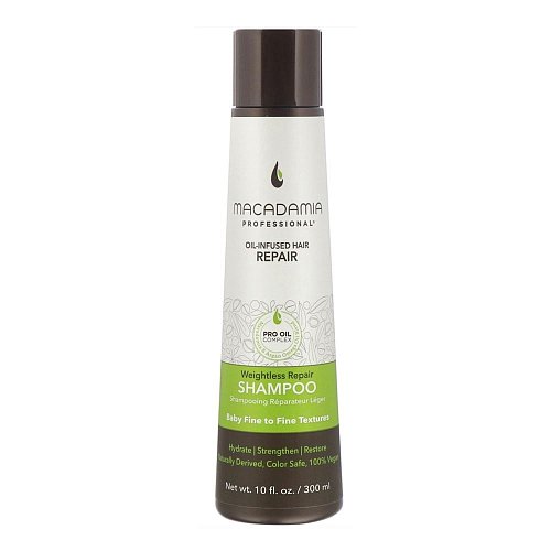 Макадамия Шампунь увлажняющий для тонких волос (Weightless Repair Shampoo)